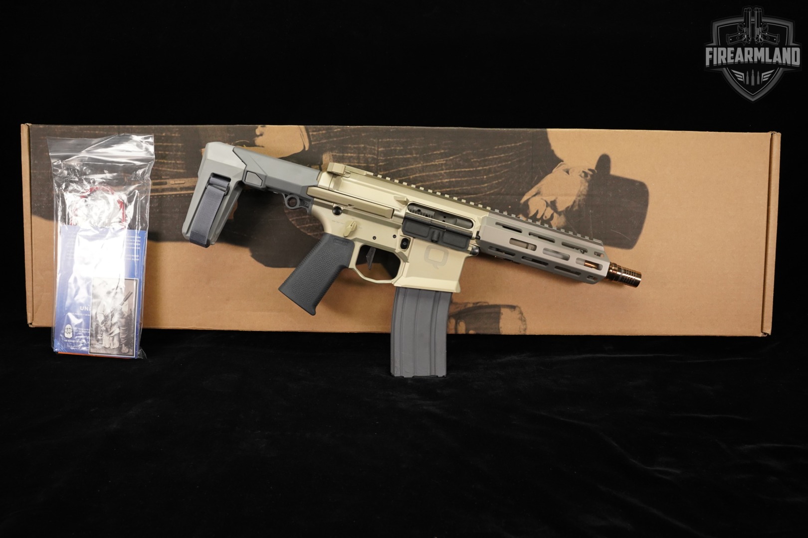 Q Honey Badger Pistol 300 Blackout AR-15 AR15 7 PDW BRACE +ORIG BOX-img-3