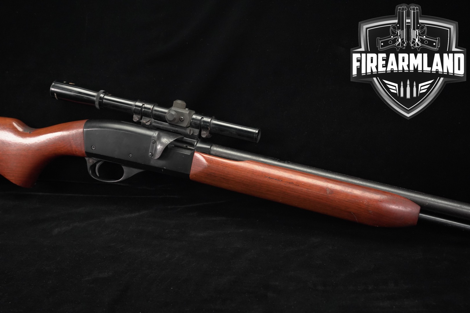 1974 Remington Model 552 Speedmaster Standard Grade (A) .22 LR Blued & Hardwood in Fair Condition Thumbnail