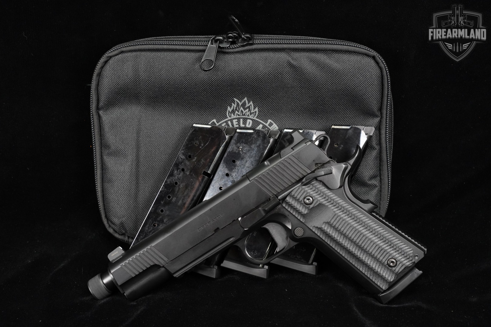 Springfield Armory 1911 Operator AOS 45 ACP 5.75" THREADED +ORIG CASE-img-2
