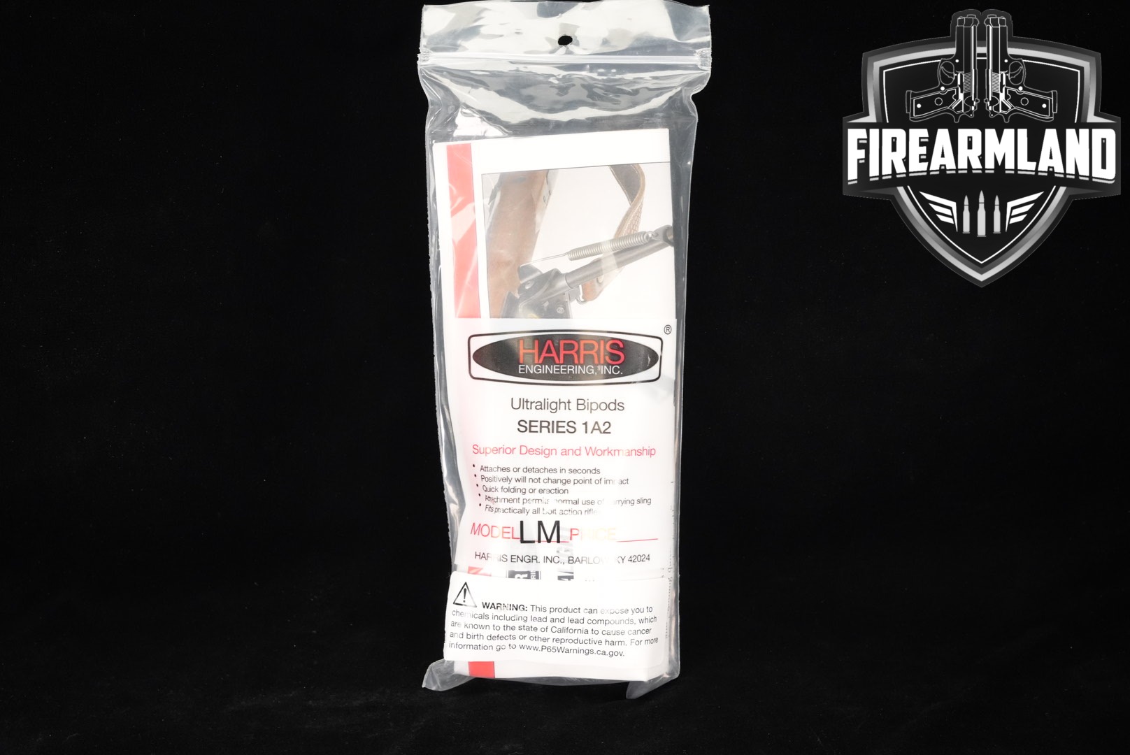 Harris Engineering LM Bipod Series 1A2 in Excellent Condition Thumbnail