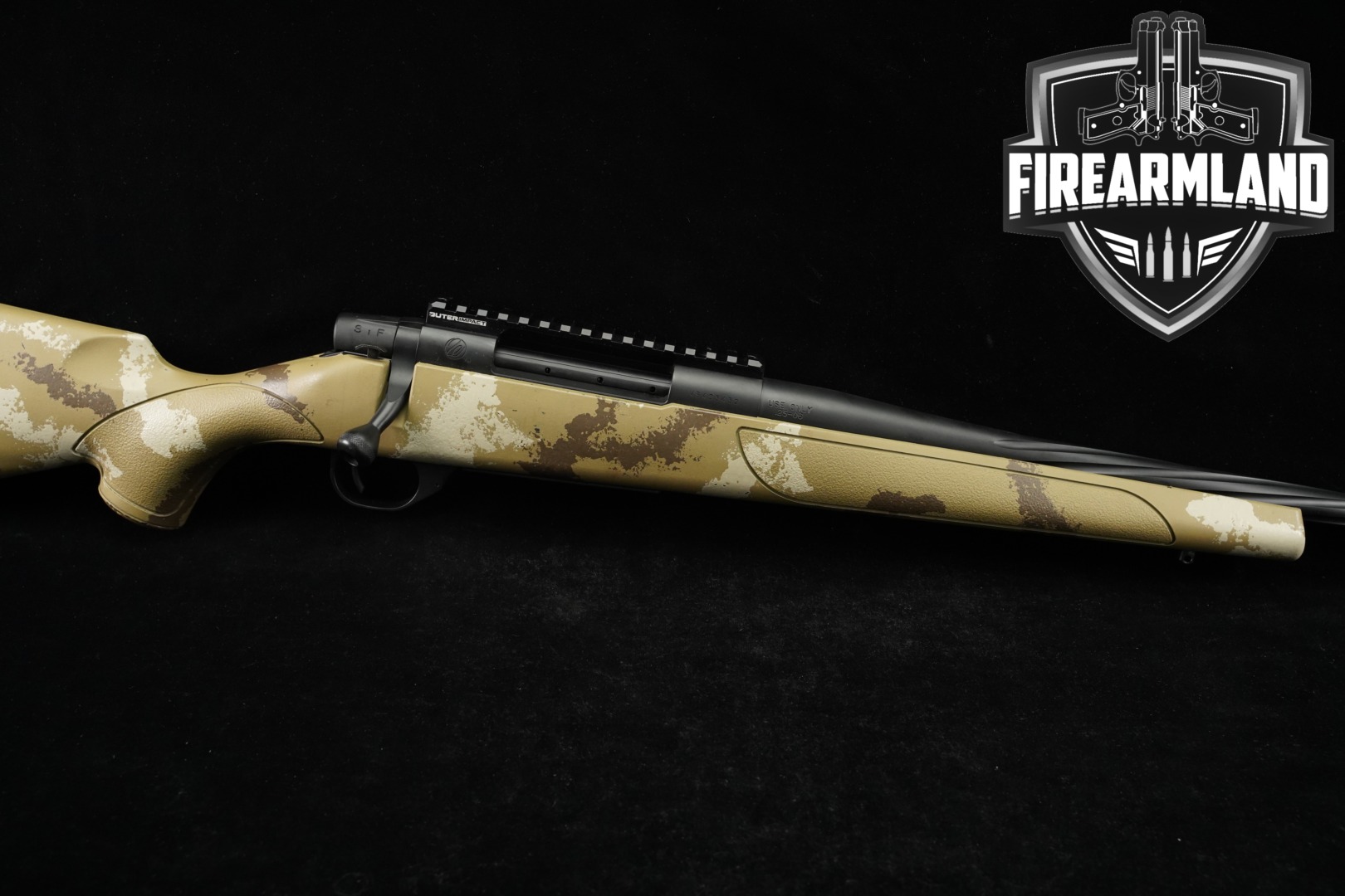 Weatherby Vanguard Outfitter .25-06 Rem. Tan Camo in Excellent Condition Thumbnail