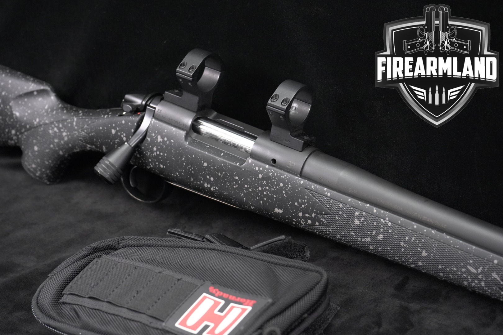 Bergara B-14 Ridge 6.5 Creedmoor Black & Gray Splatter in Very Good Condition Thumbnail