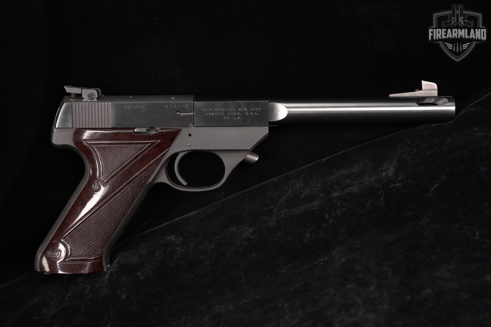 Hi-Standard Field-King FK-101 Series 22LR 6.75" Blued FK101 +SPARE BARREL-img-4