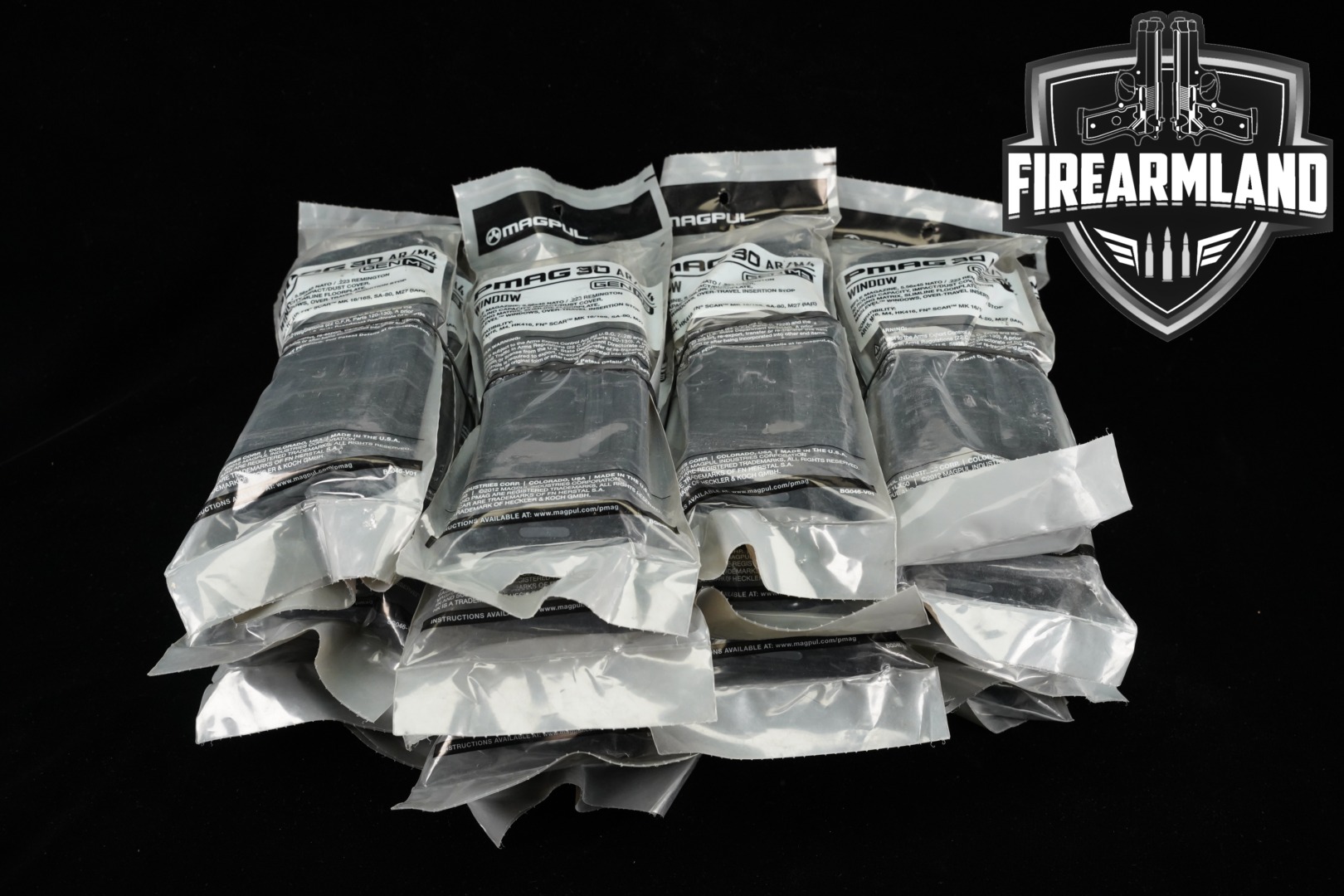 Magpul Industries TWENTY (20) PMAG AR-15 30 Round Window Magazines 5.56mm NATO in Excellent Condition Thumbnail