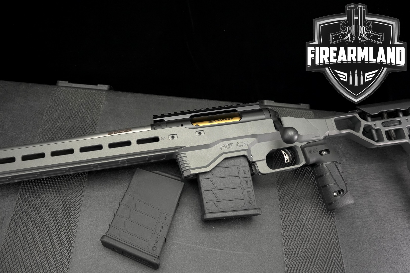 Savage Arms Model 110 Elite Precision .308 Win. Two-Tone Stainless & Black in Very Good Condition Thumbnail