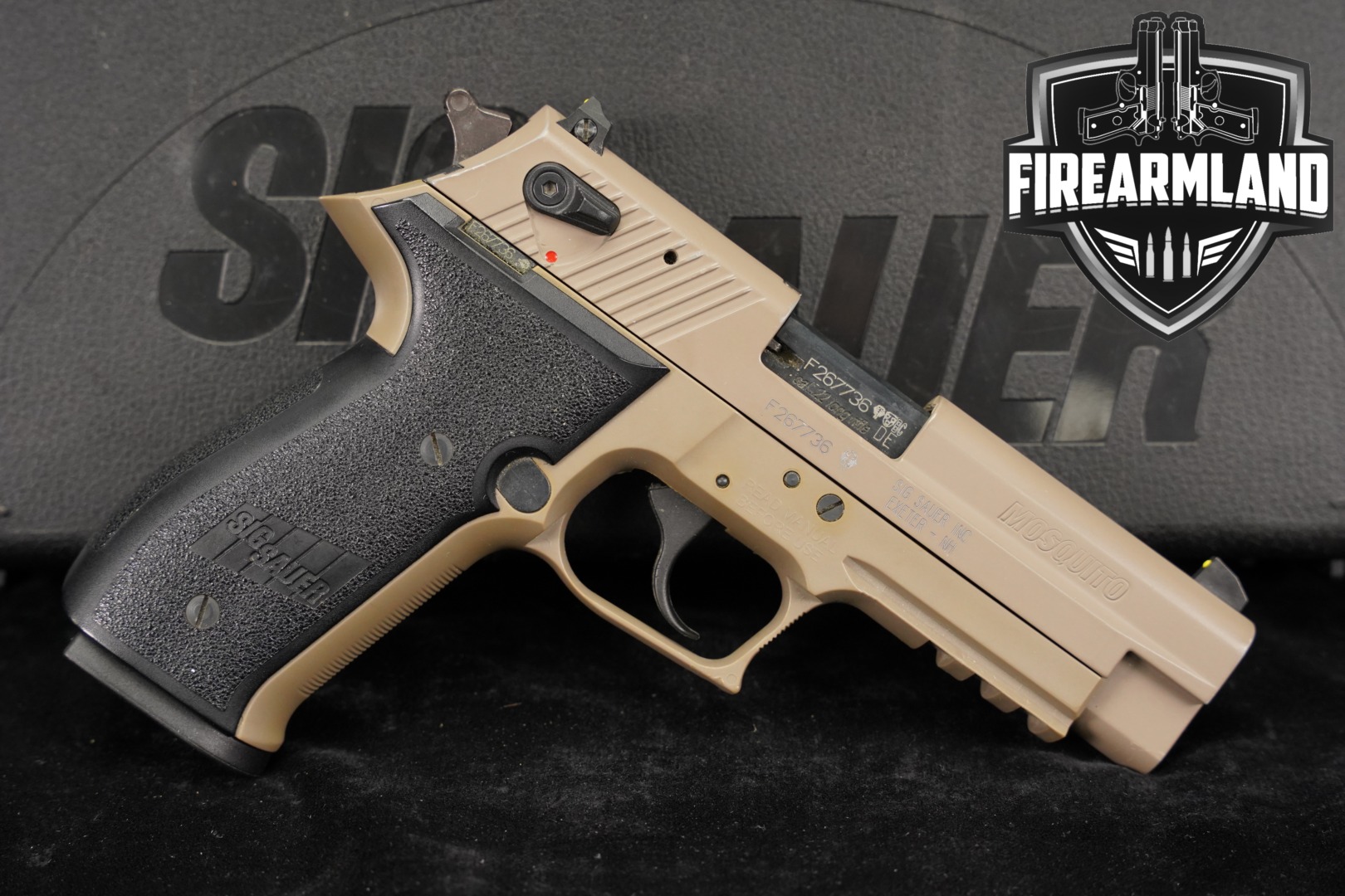 Sig Sauer Mosquito .22 LR FDE in Good Condition Thumbnail