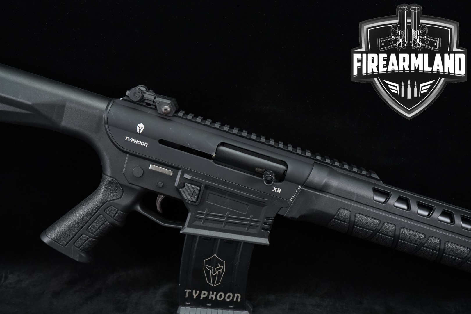 Typhoon Defense X12 12 Gauge Black in Good Condition Thumbnail