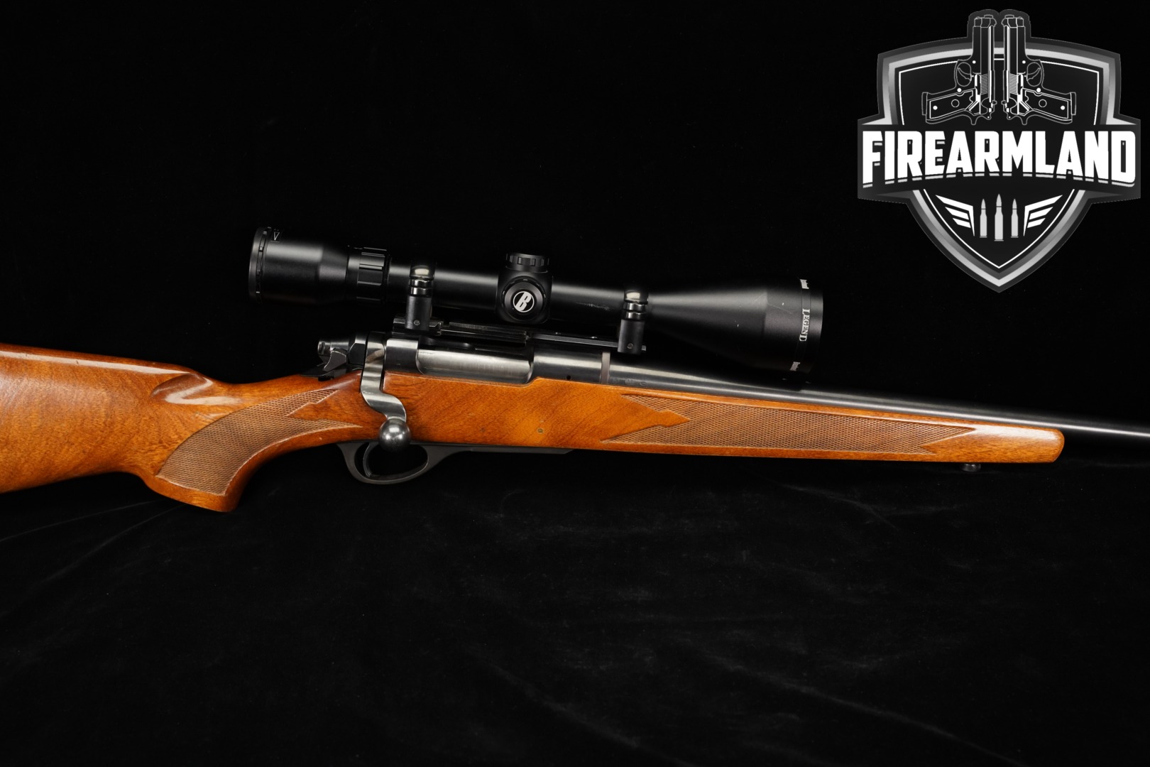 Remington Mohawk-600 .243 Win. Blued & Hardwood in Good Condition Thumbnail