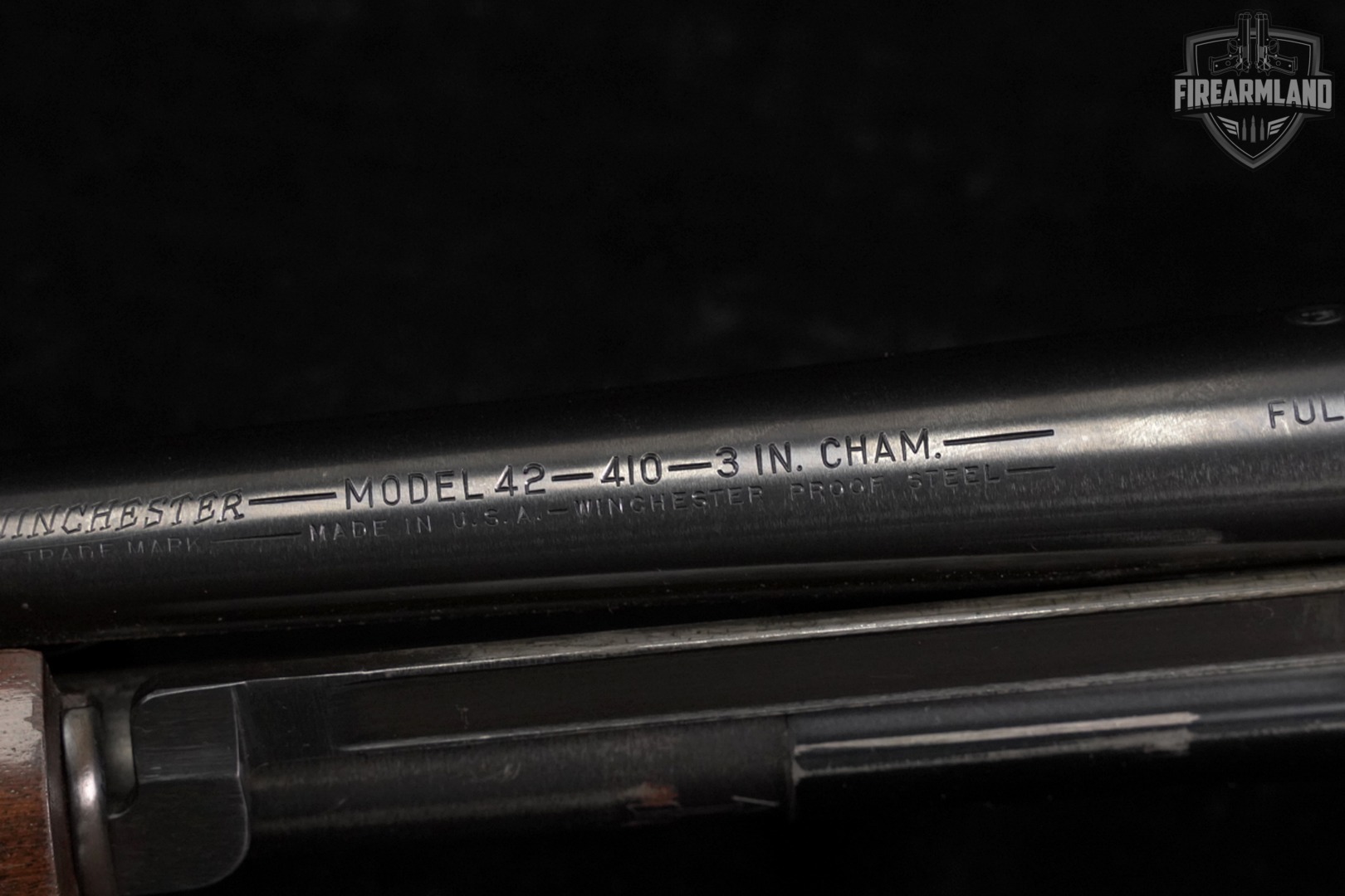 1961 Winchester Model 42 410 Bore 28" Blued & Walnut M42 TAKEDOWN-img-18