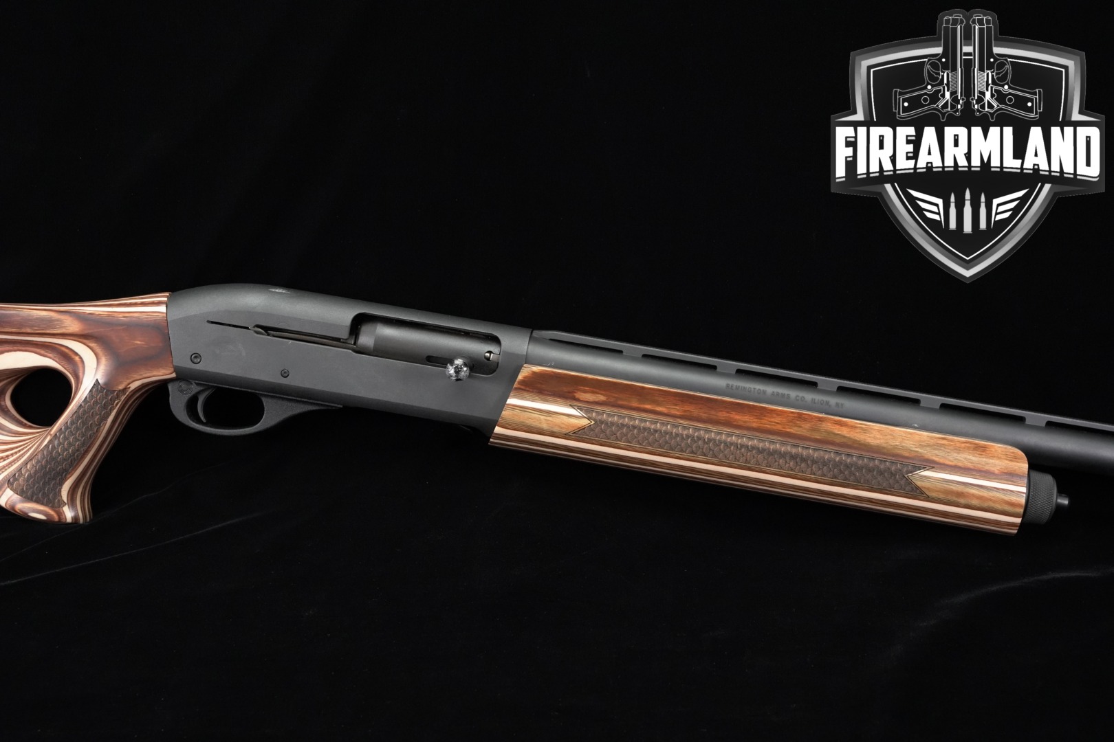 Remington Model 11-87 Sportsman Super Magnum 12 Gauge Black & Laminated Wood in Good Condition Thumbnail