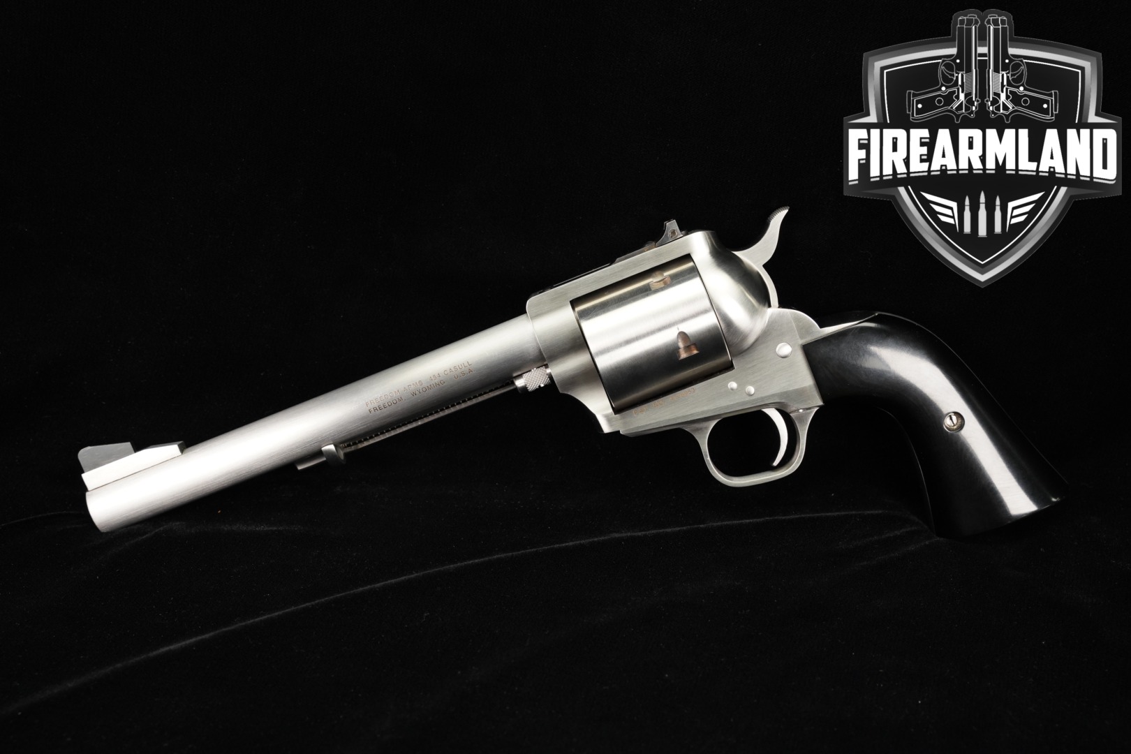 Freedom Arms Model 83 Premier Grade 454 Casull 7.5" Brushed Stainless