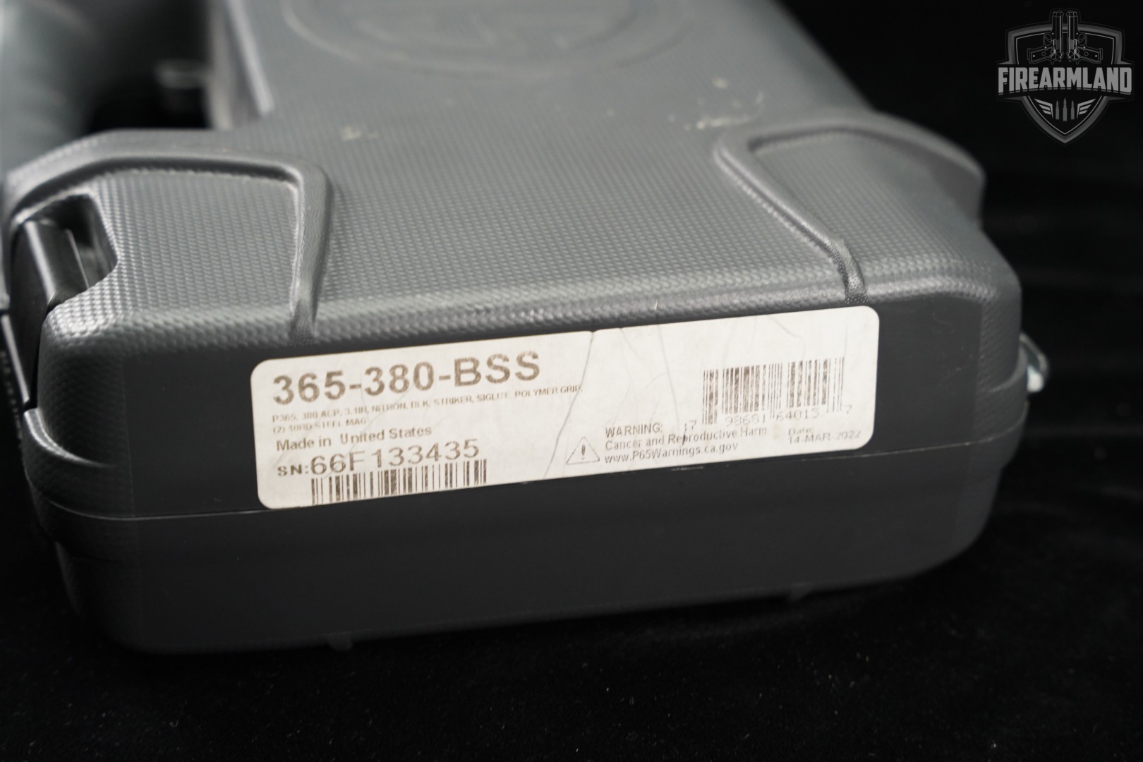 Sig Sauer P365-380 BSS 380ACP 3.1" P 365 +2 MAGS & ORIG CASE-img-16