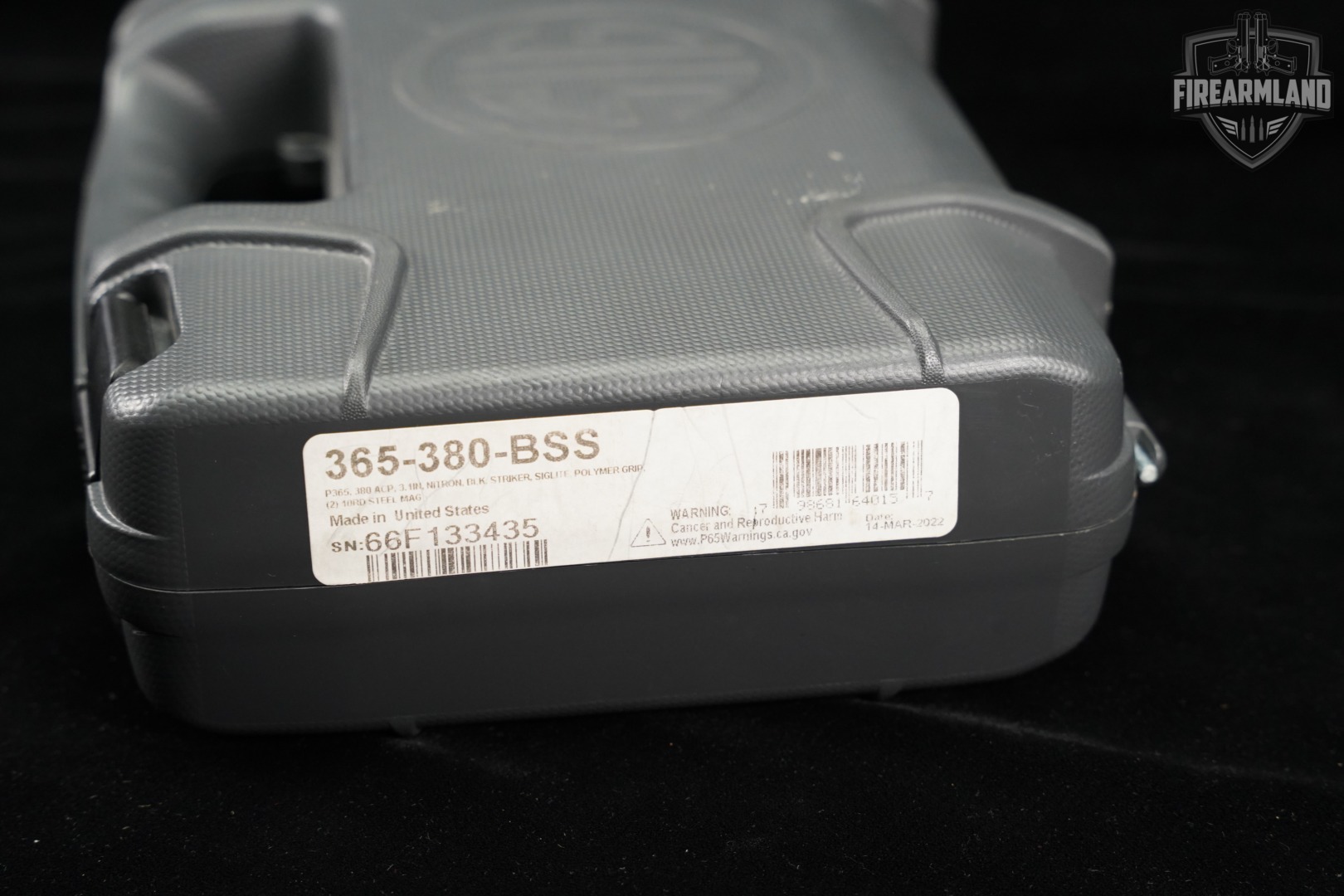 Sig Sauer P365-380 BSS 380ACP 3.1" P 365 +2 MAGS & ORIG CASE-img-3