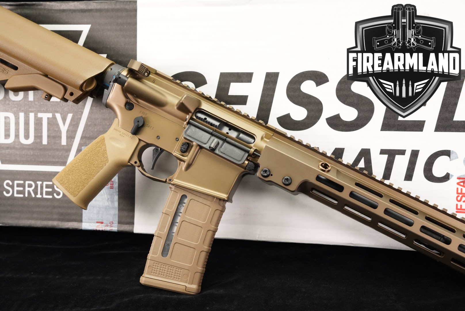Geissele Automatics Super Duty SD-556 Mod 1 SBR 5.56mm NATO Desert Dirt Color (DDC) in Excellent Condition Thumbnail