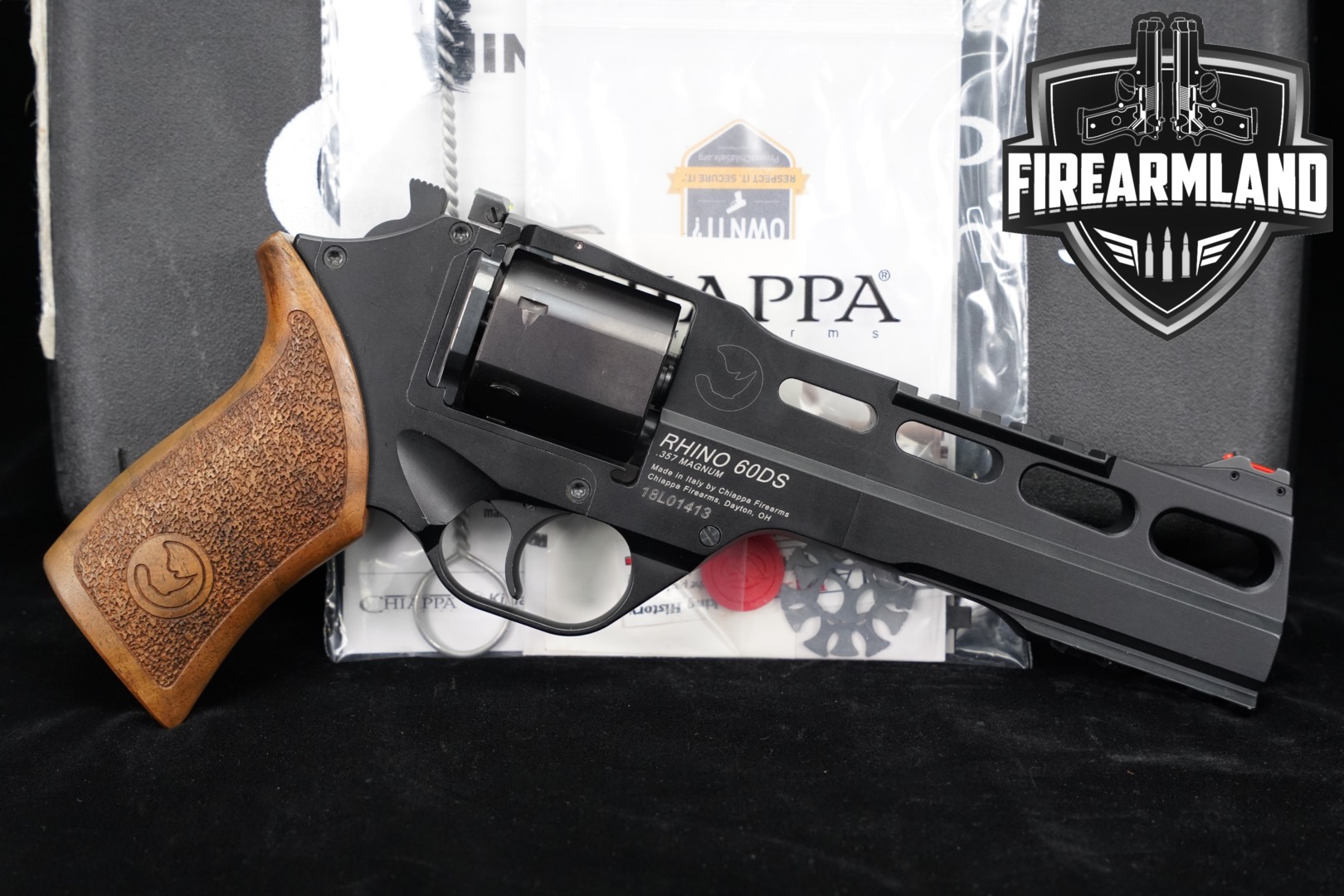 Chiappa Firearms Rhino 60DS .357 Mag. Black in Good Condition Thumbnail