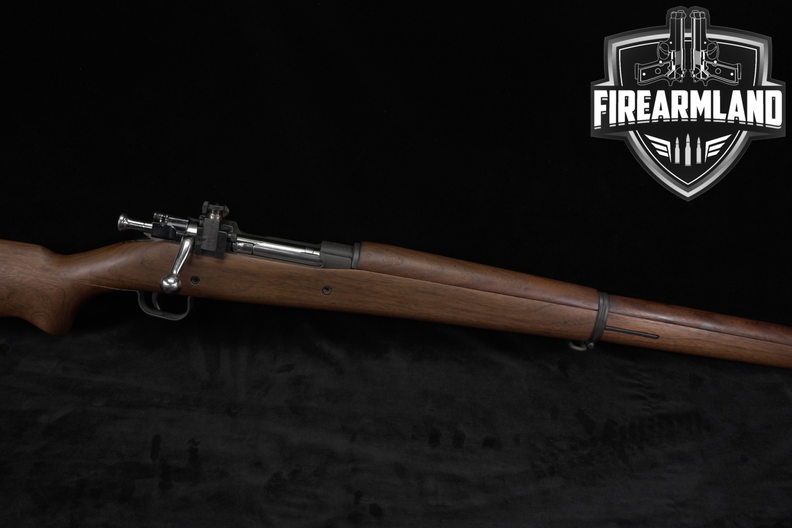 1943 Remington M1903A3 .30-06 Parkerized Gray/Green & Walnut in Poor Condition Thumbnail