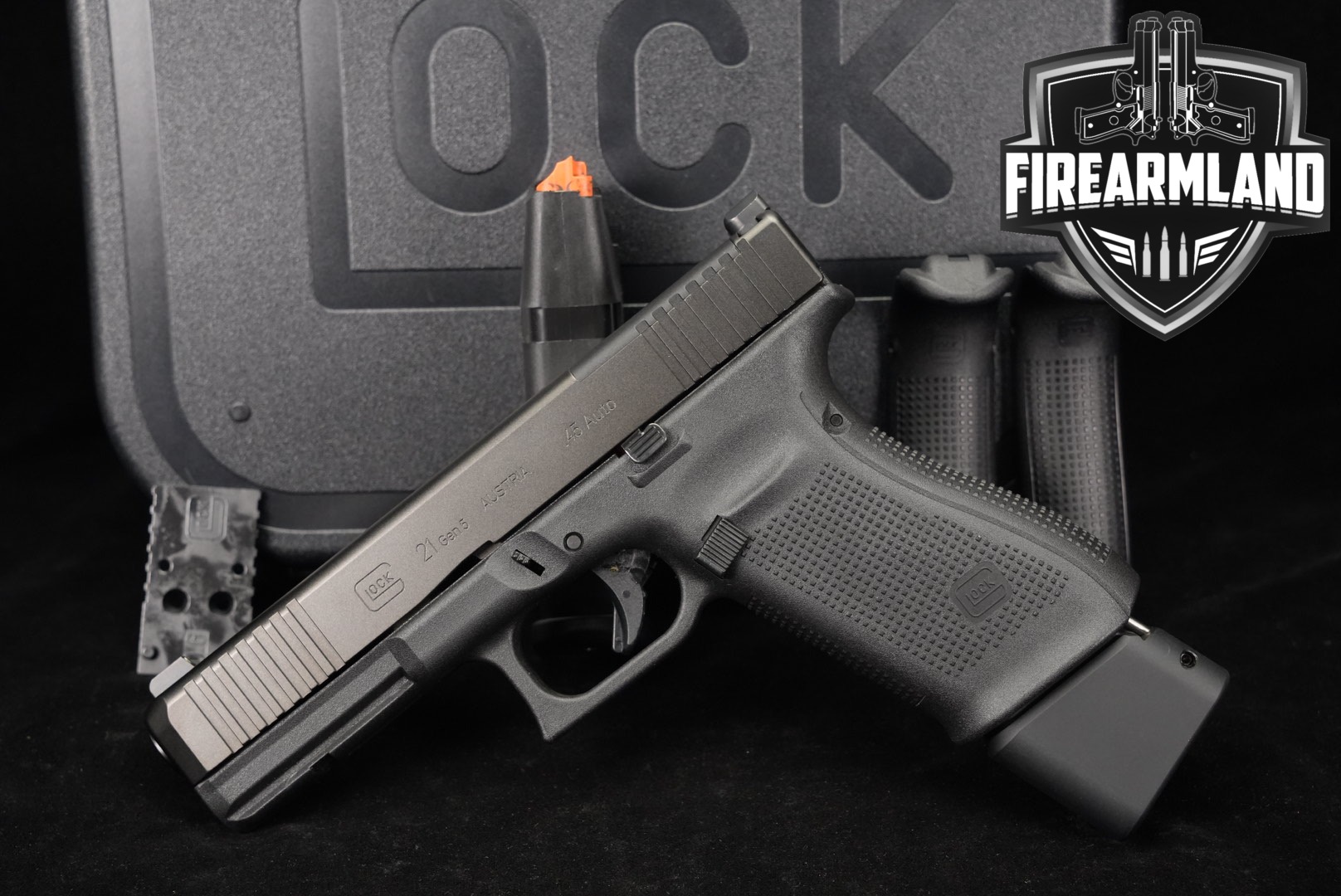 Glock 21 Gen5 MOS G21 Gen 5 45ACP 4.61" +2 MAGS & ORIG CASE-img-0