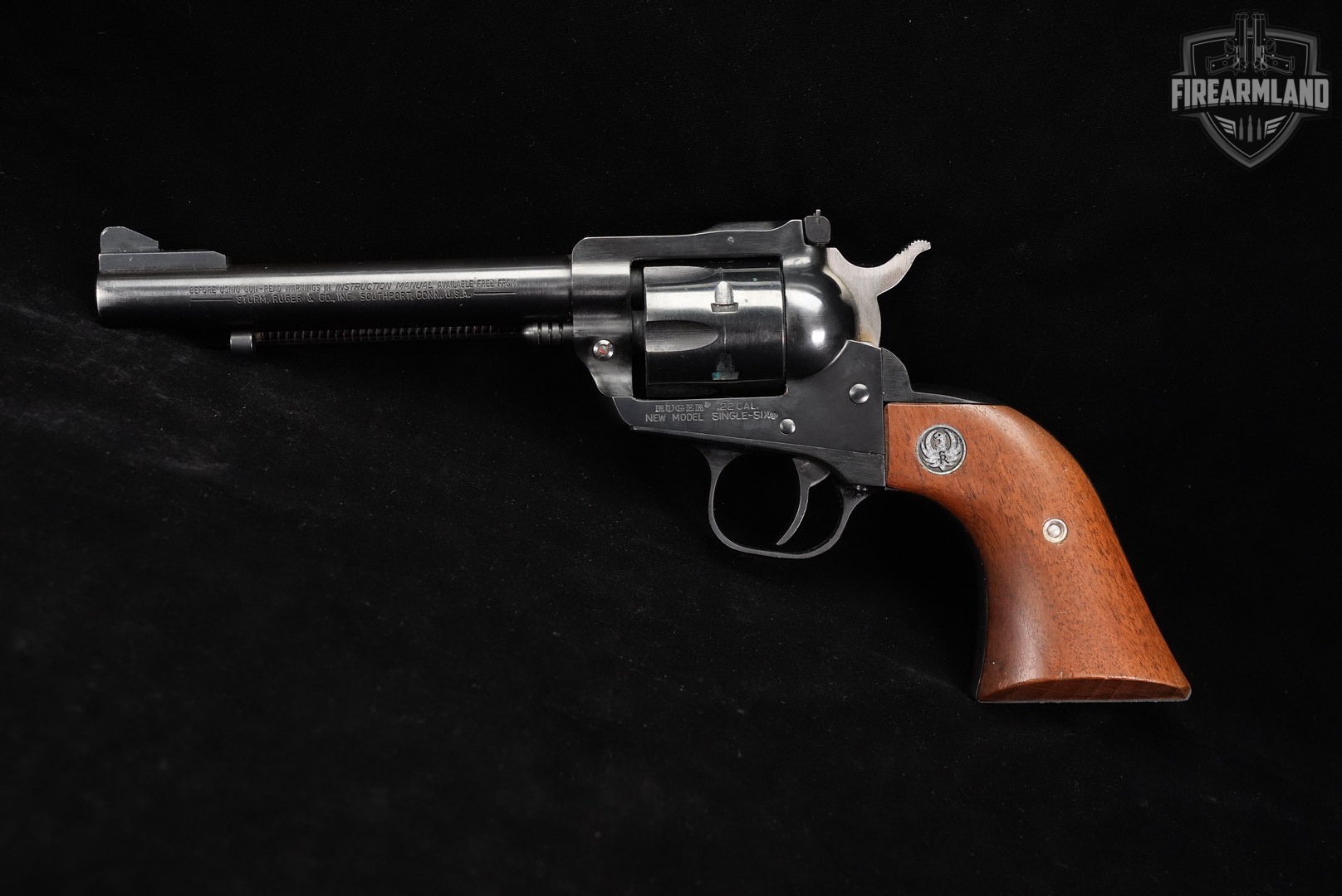 1978 Ruger New Model Single-Six 22LR 5.5" Blued Single6-img-3