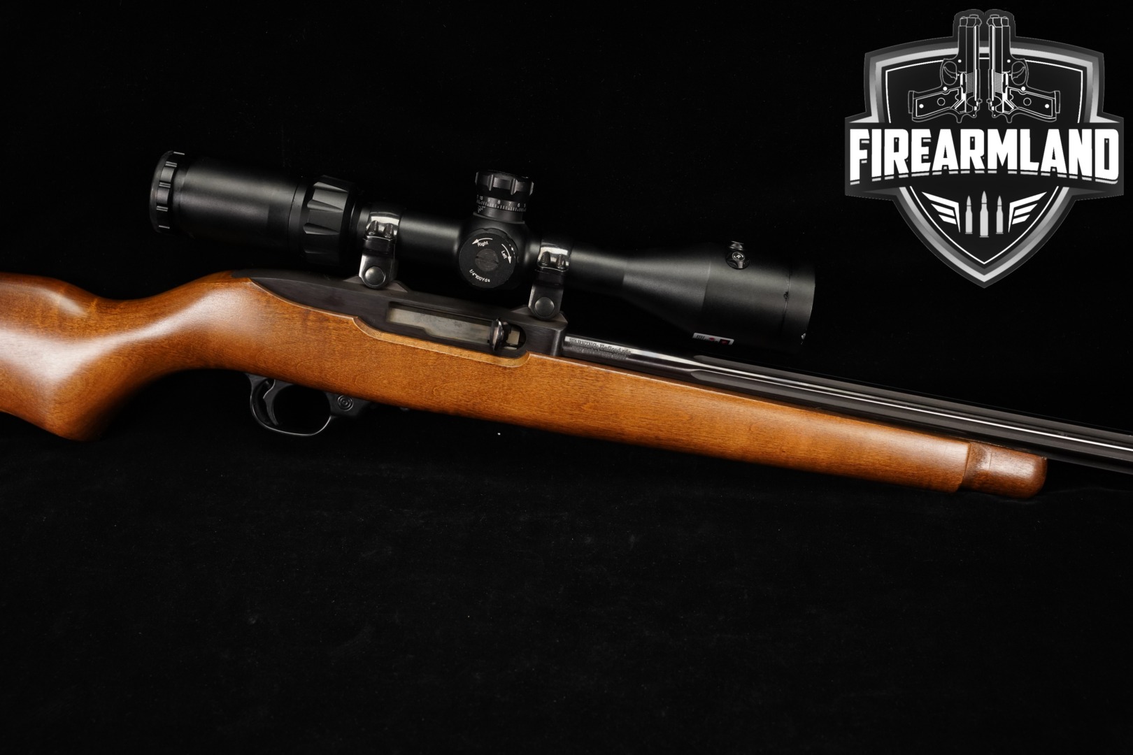 2002 Sturm Ruger 10/22 Magnum .17 HMR Hardwood in Good Condition Thumbnail