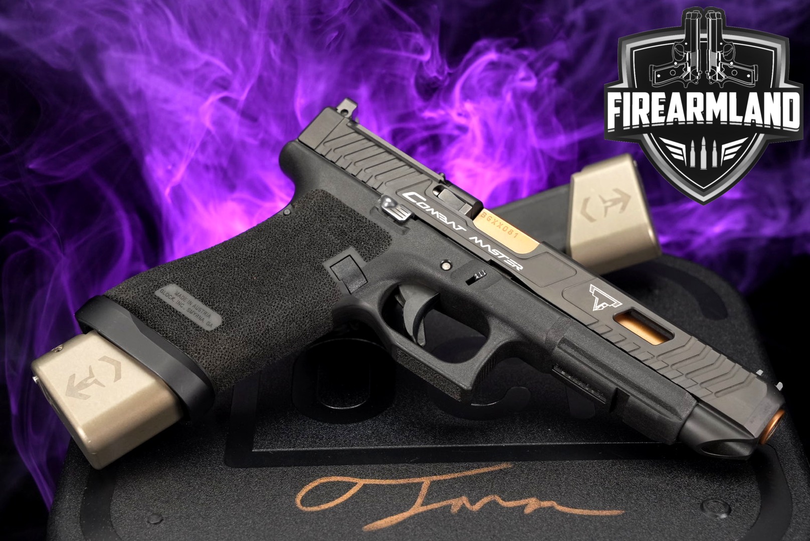 Taran Tactical (TTI) Glock 34 Combat Master; Gen5; MOS 9mm Luger Black in Good Condition Thumbnail