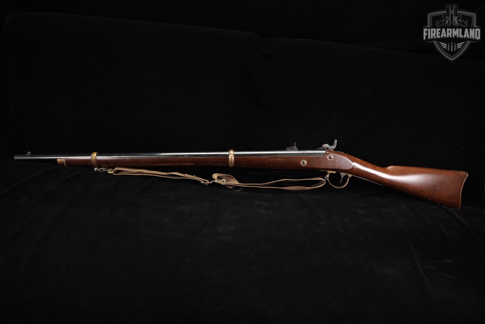Armi Jager Remington Model 1863 Zouave 58 BPM 33" Blued & Walnut M1863-img-6