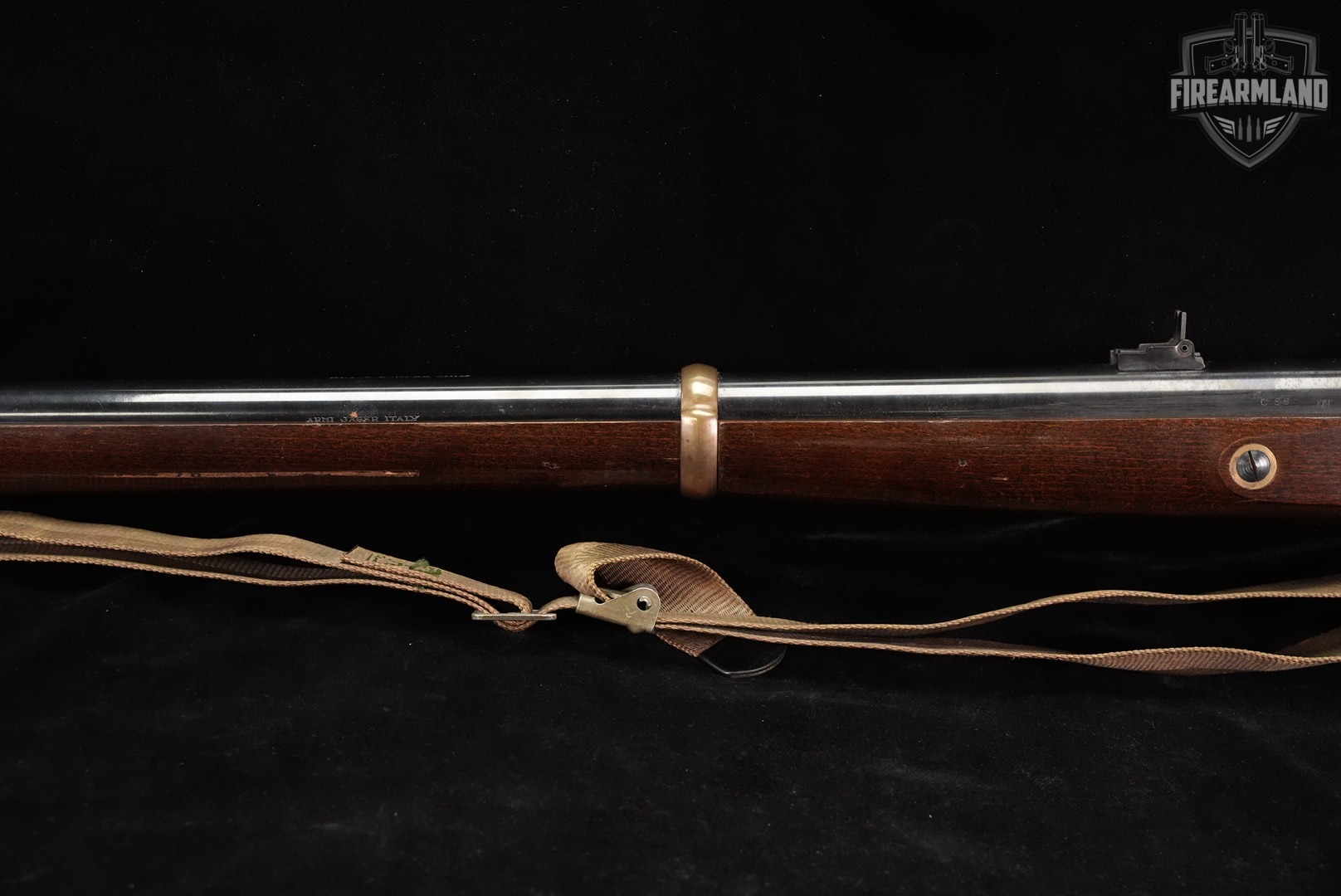 Armi Jager Remington Model 1863 Zouave 58 BPM 33" Blued & Walnut M1863-img-8