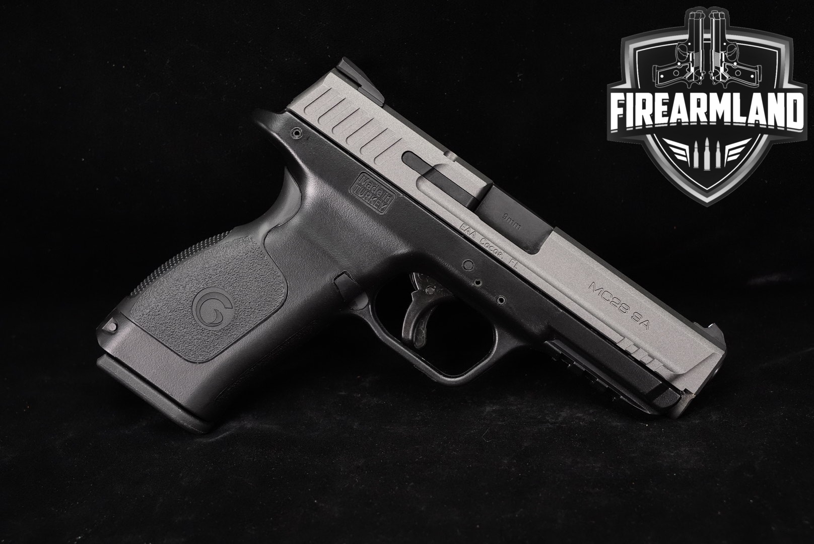 Girsan MC28 SA 9mm 4" Two-Tone Gray & Black MC-28-img-0