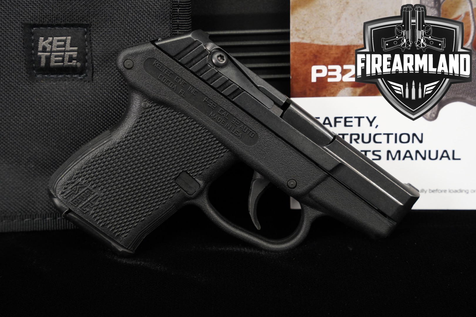Kel-Tec P-32 .32 ACP Black in Very Good Condition Thumbnail