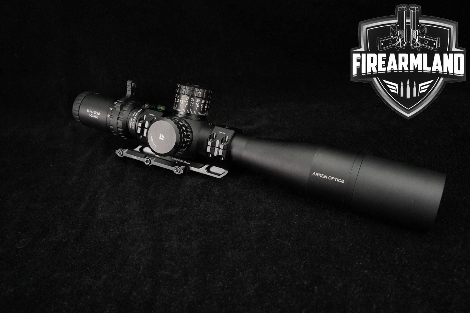 Arken Optics SH-4J GEN II 6-24X50 in Excellent Condition Thumbnail