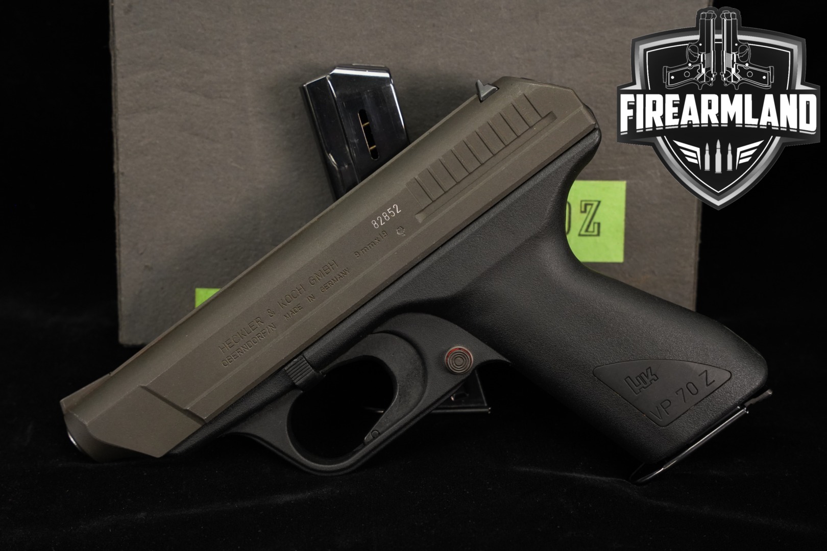 Heckler & Koch (H&K, HK) VP70 Z 9mm Luger Black in Very Good Condition Thumbnail
