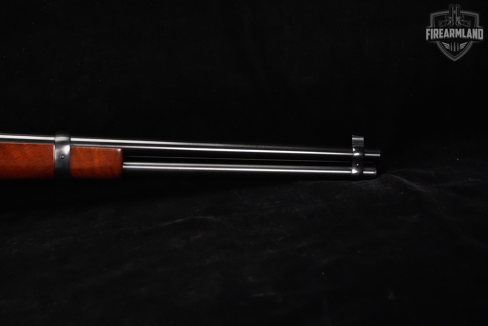 A Uberti Model 1866 Carbine 45 Colt 19" Polished Brass & Walnut +ORIG BOX-img-6