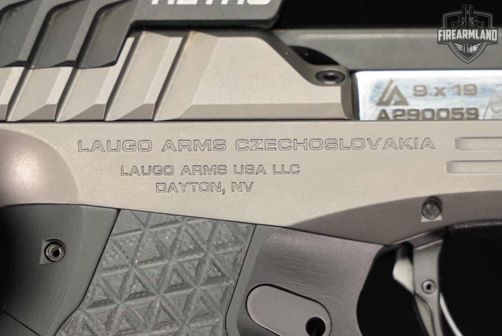 LAUGO ARMS Alien Creator Evolution Retro 9mm 4.8" +6 MAGS & ORIG CASE-img-19