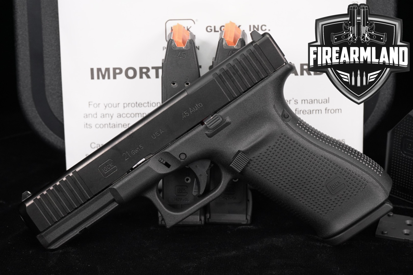 Glock G21 Gen5 MOS .45 ACP Black in Excellent Condition Thumbnail