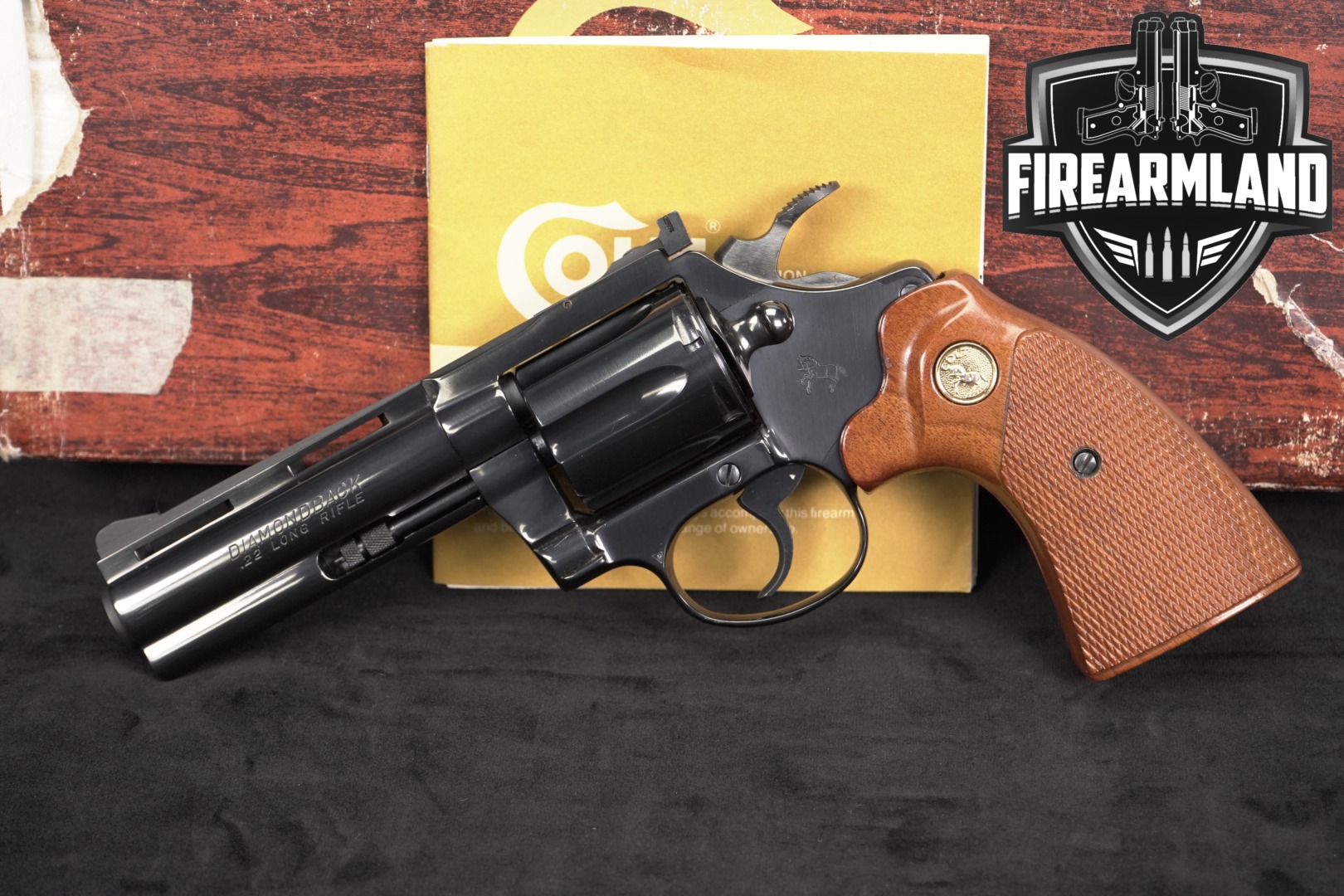 1981 Colt Diamondback .22 LR Blued in Very Good Condition Thumbnail