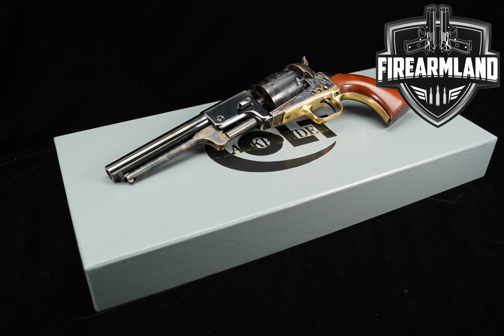 Colt Third Model Dragoon 2nd Generation Blackpowder Series .44 Blued & Color Case-Hardened in Very Good Condition Thumbnail