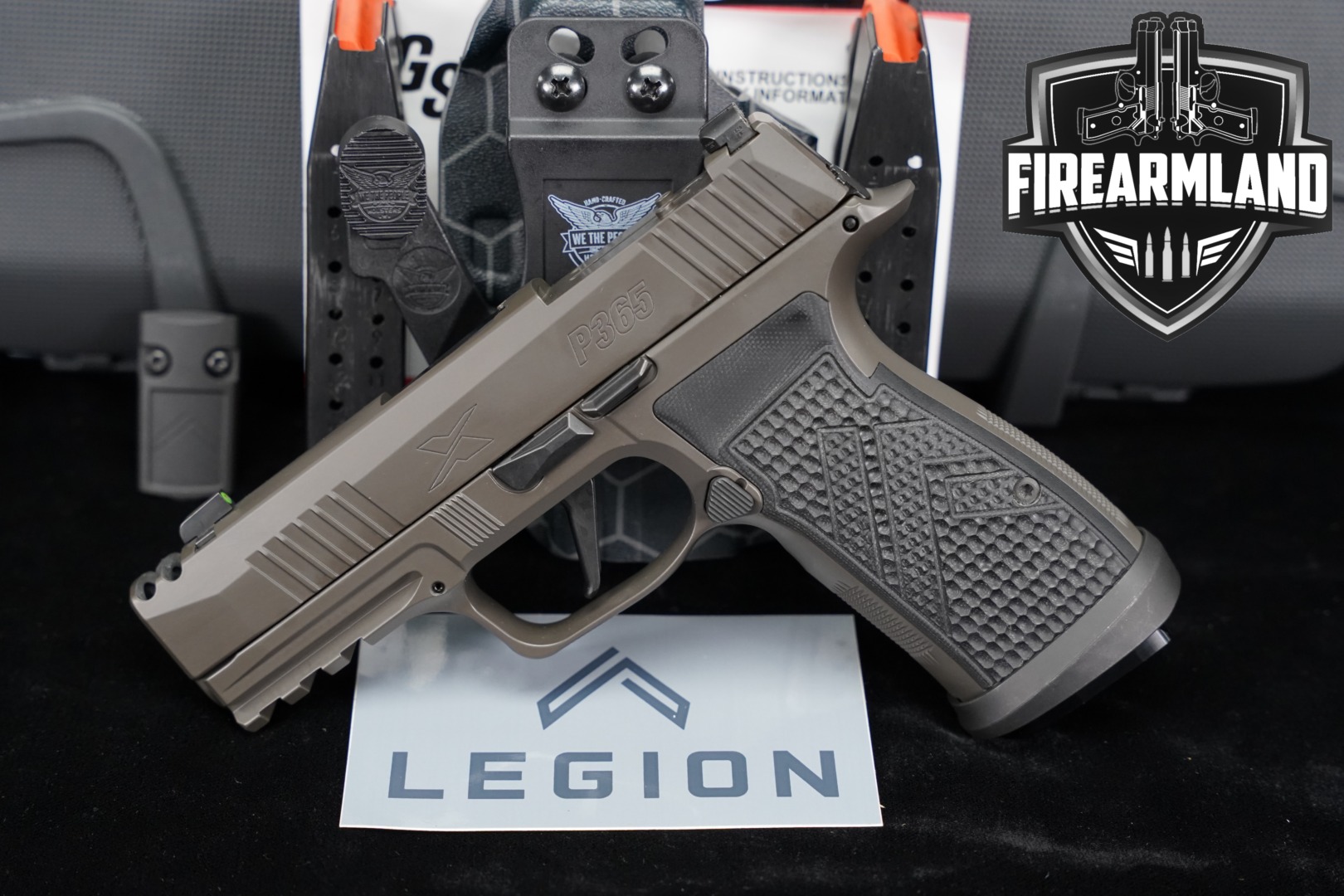 Sig Sauer P365-AXG Legion 9mm Luger Legion Gray in Very Good Condition Thumbnail