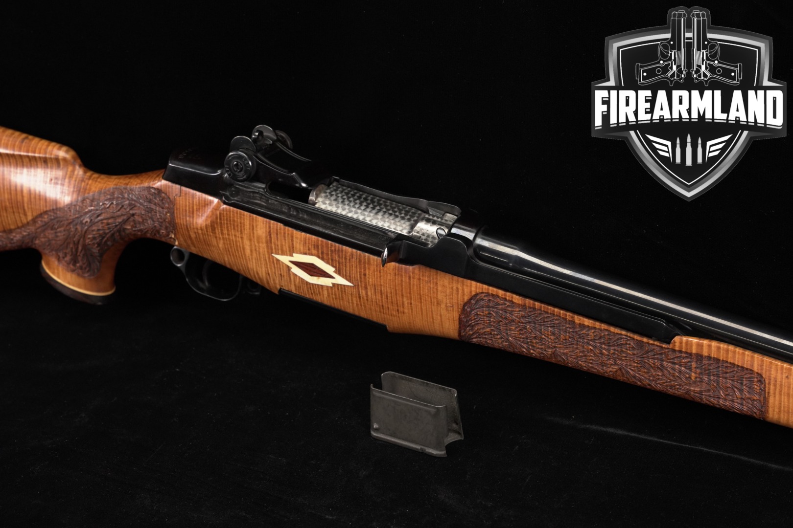 Winchester Repeating Arms M1 Garand Sporterized .30-06 Hardwood in Poor Condition Thumbnail