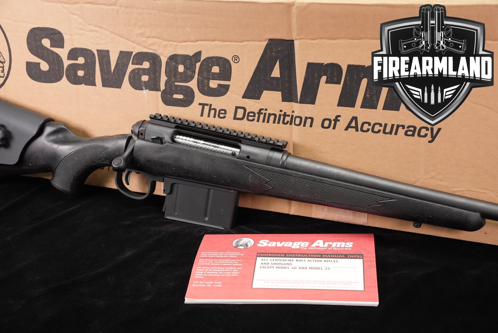 Savage Arms Model 111 Long Range Hunter 338 Lapua 26" M111 +ORIG BOX-img-0