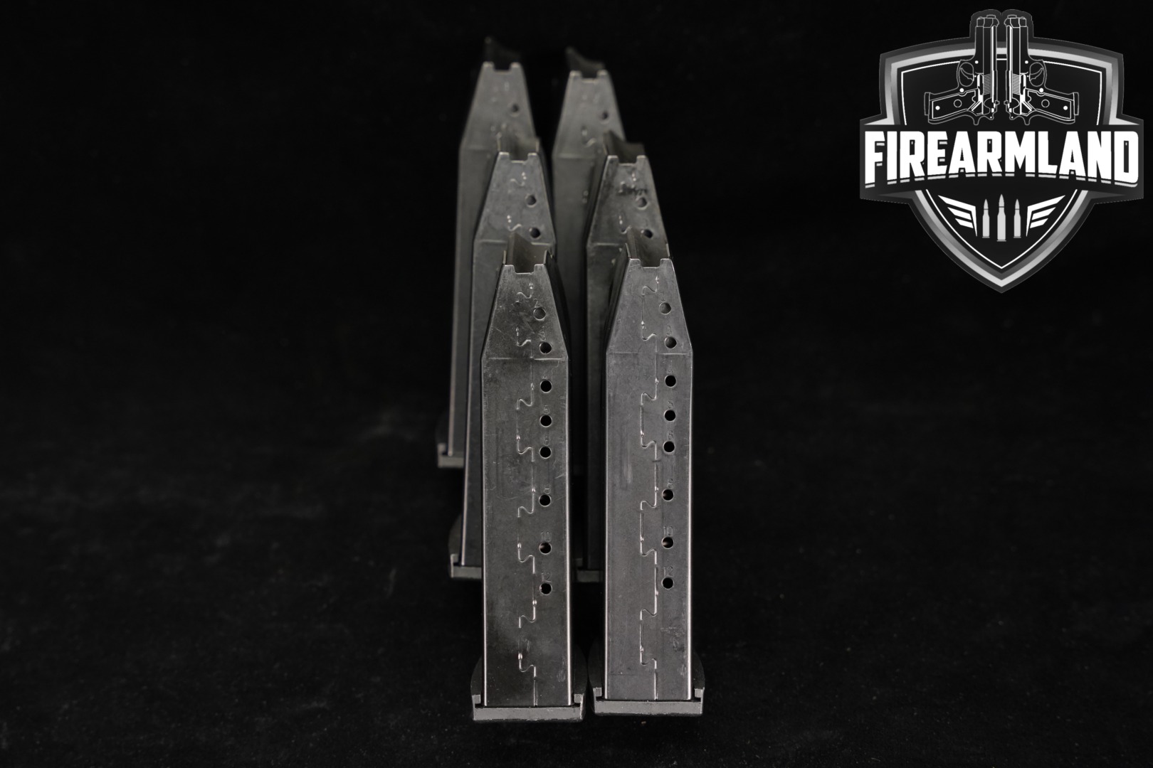 Heckler & Koch (H&K, HK) SIX (6) HK USP 45 12 Round Magazines .45 ACP in Very Good Condition Thumbnail