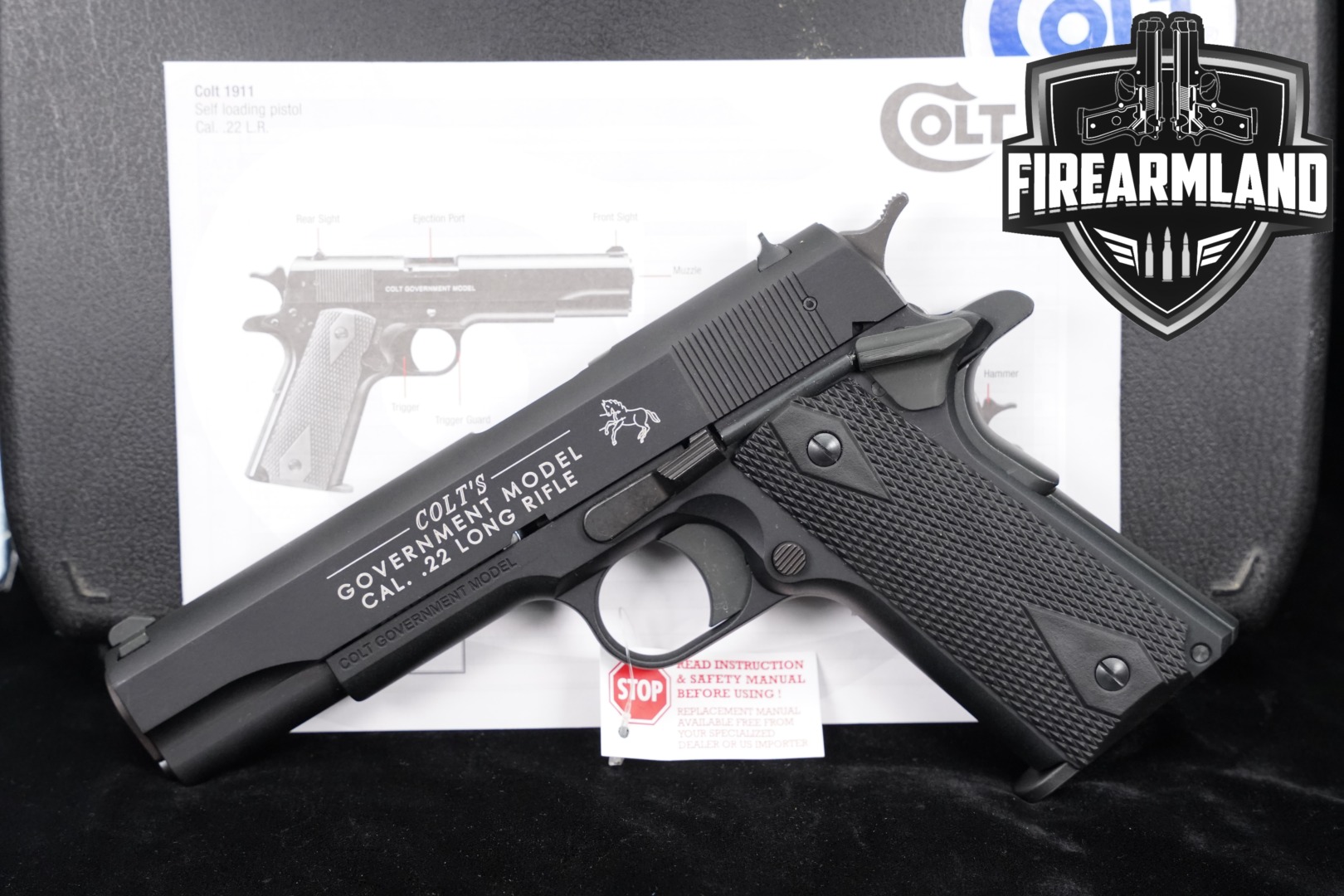 Walther Government Model .22 LR Black in Excellent Condition Thumbnail