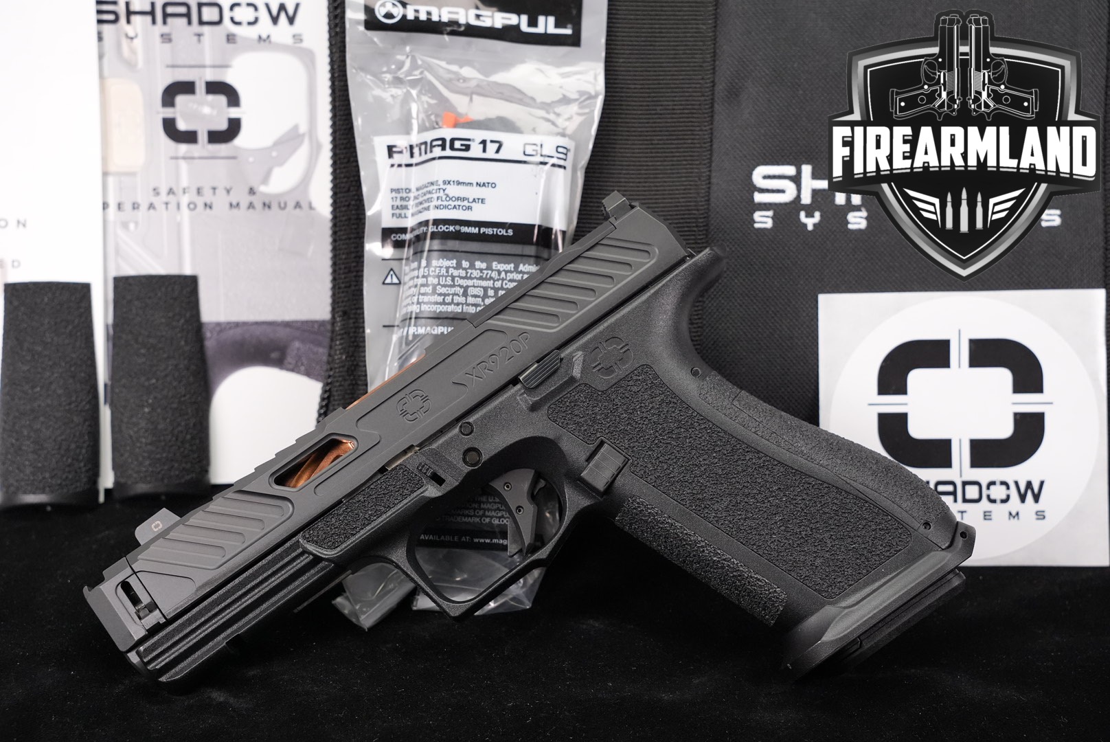 Shadow Systems XR920P Elite 9mm 4.25" XR 920 P XR920 COMP +2 MAGS, CASE-img-0
