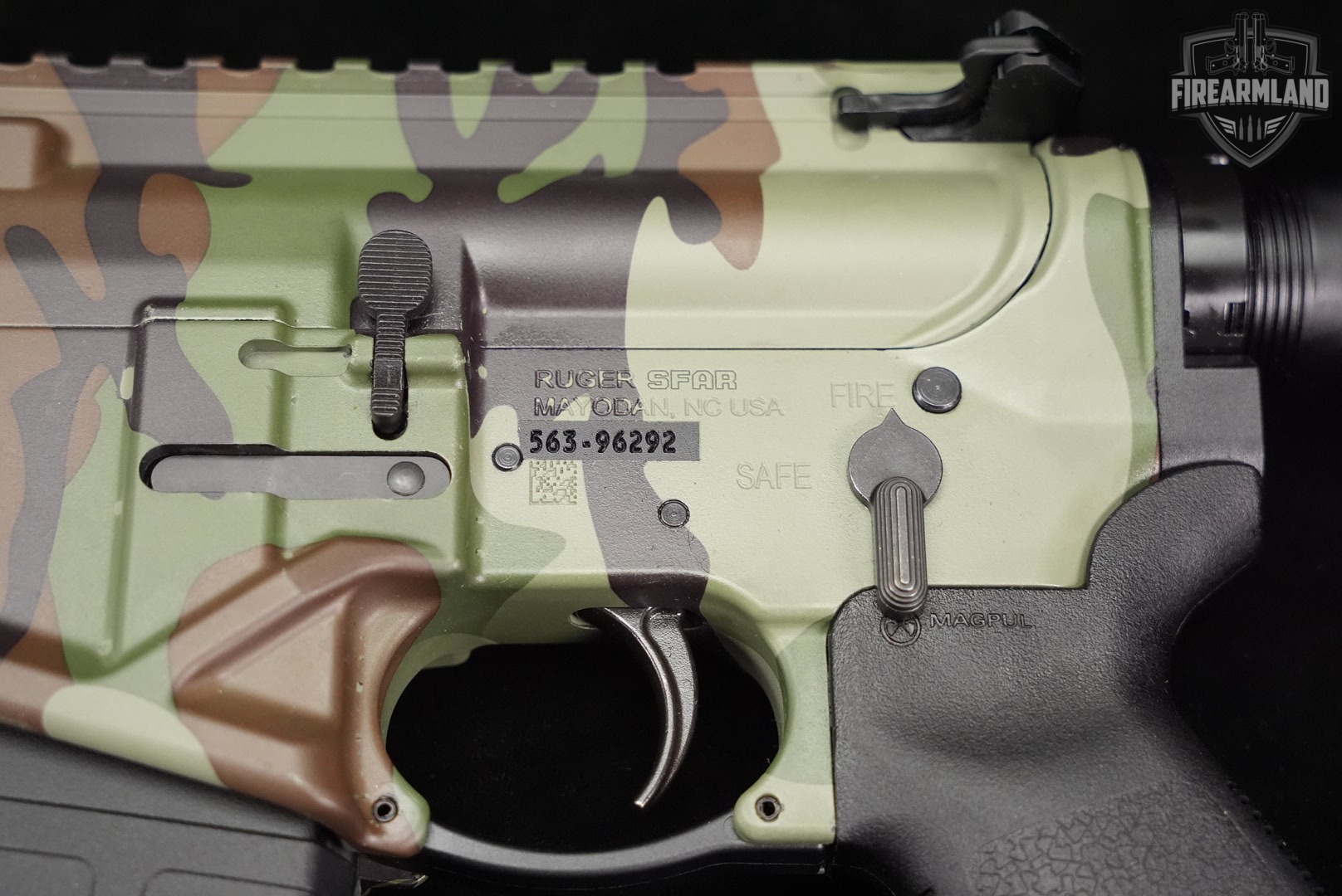 Ruger SFAR 308 Winchester AR-10 AR10 16" Woodland Camo M-LOK +ORIG BOX-img-20