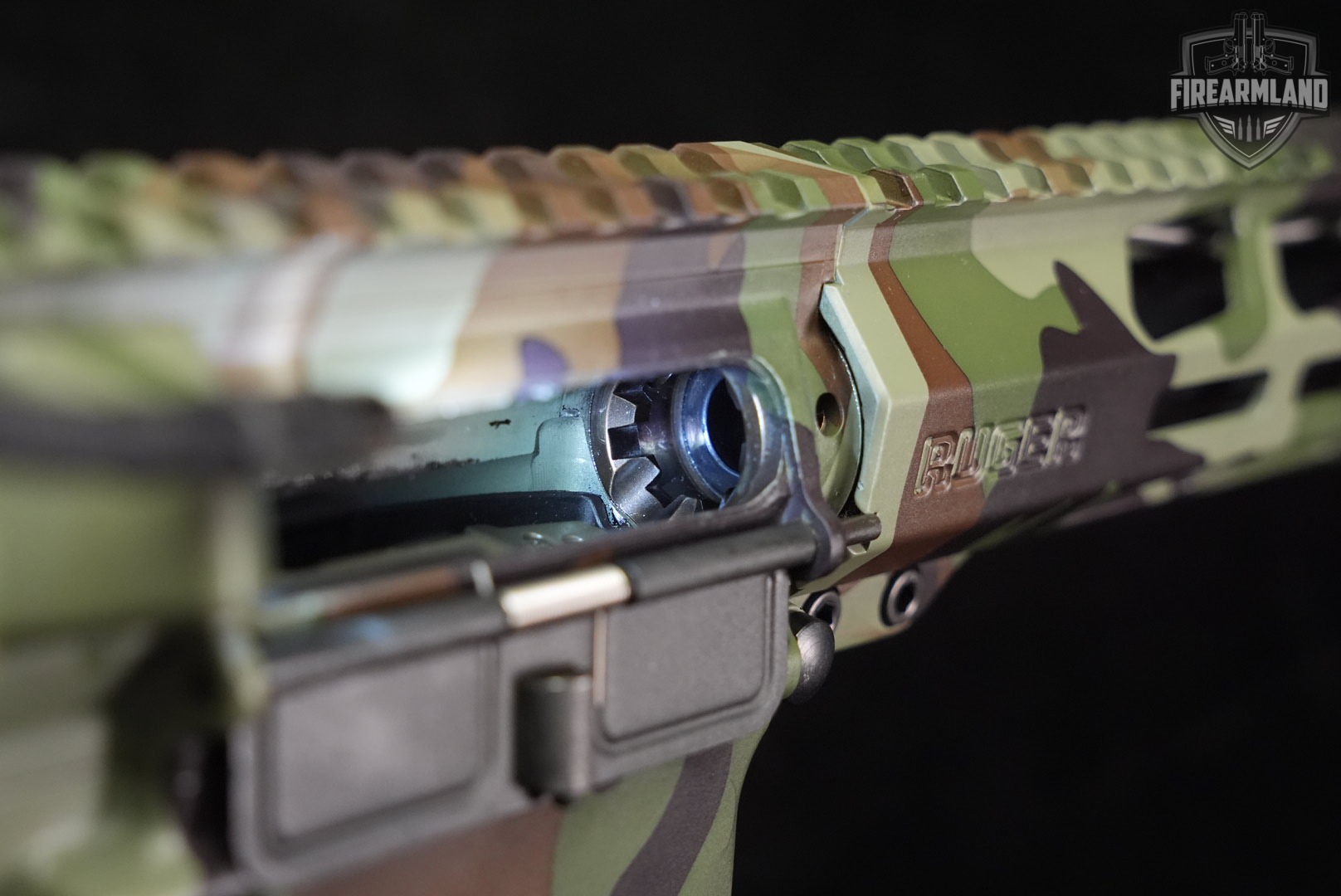 Ruger SFAR 308 Winchester AR-10 AR10 16" Woodland Camo M-LOK +ORIG BOX-img-22