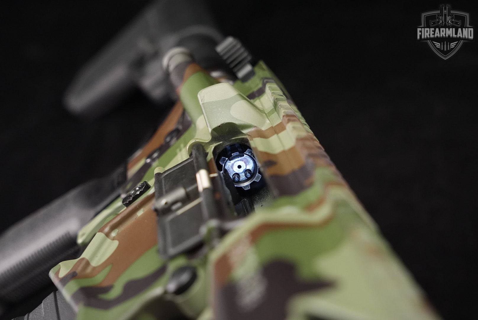 Ruger SFAR 308 Winchester AR-10 AR10 16" Woodland Camo M-LOK +ORIG BOX-img-23