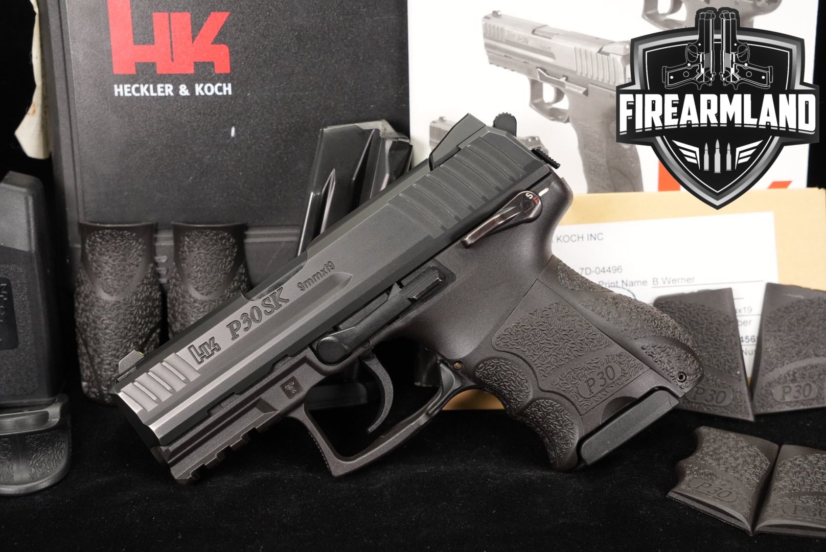 Heckler & Koch (H&K, HK) P30SK S, V3 9mm Luger Black in Very Good Condition Thumbnail