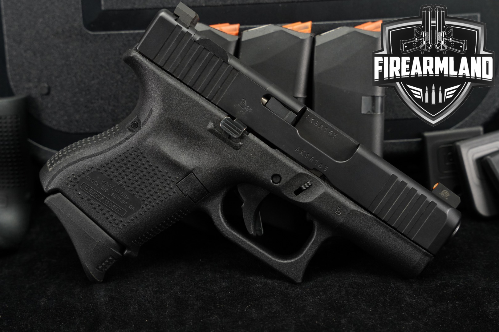 Glock G26 Gen5 9mm Luger Black in Very Good Condition Thumbnail