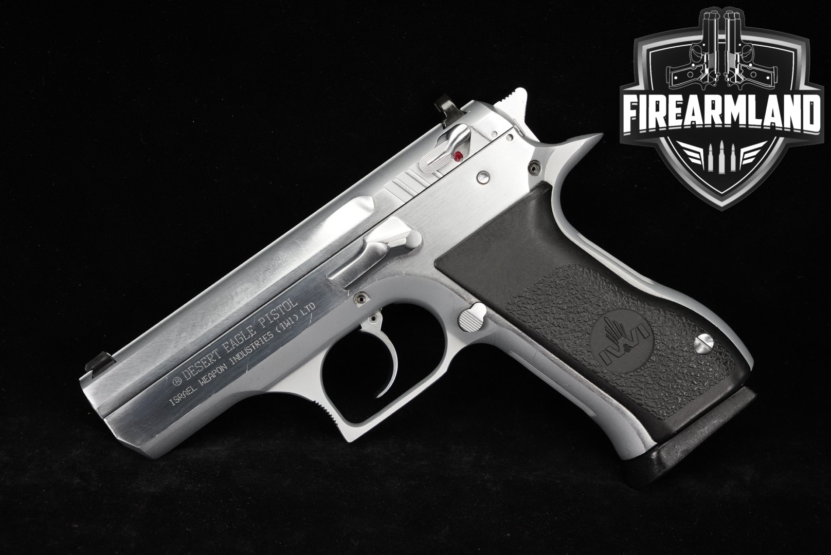 BABY EAGLE IWI Jericho 941 45 ACP 3.8" Silver Deagle +ORIG CASE-img-0