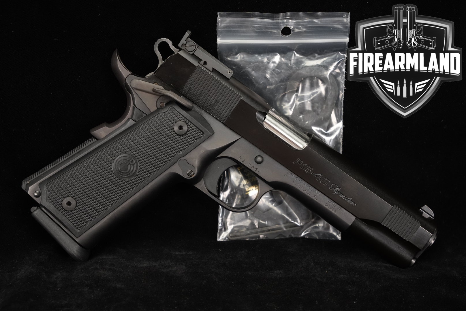 Para Ordnance P16-40 Signature S&W 1911 5" Blued Widebody P1640-img-0