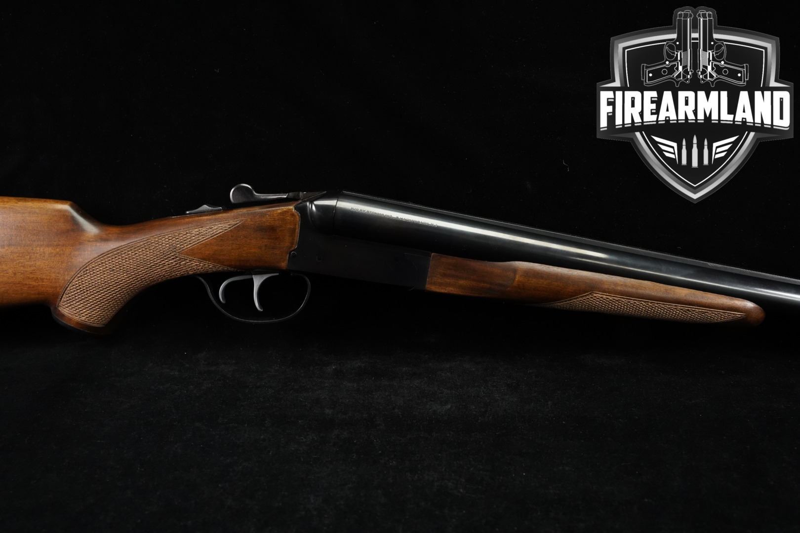 Stoeger Industries Coach Gun 12 Gauge Blued & Walnut in Very Good Condition Thumbnail