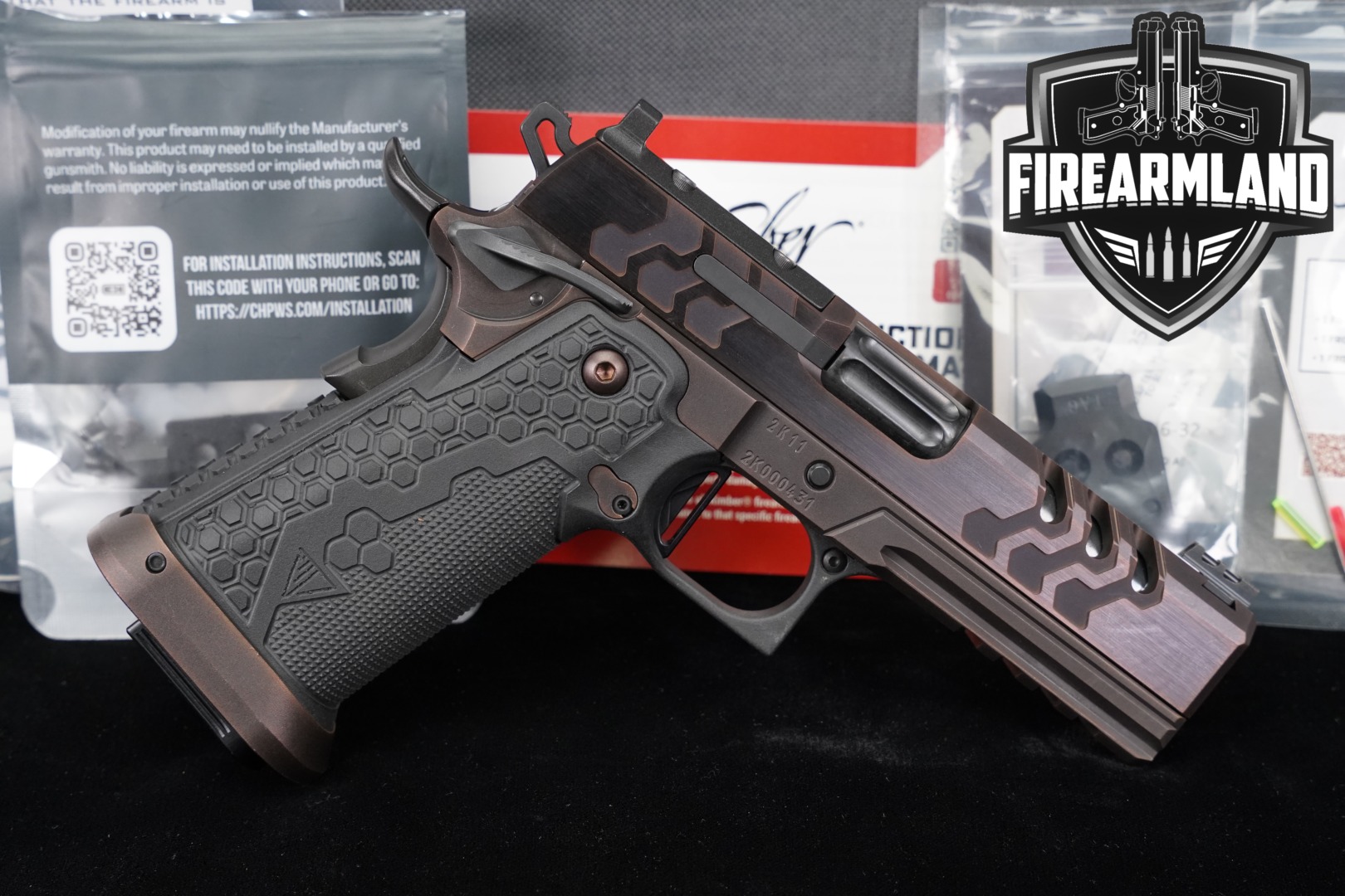 Kimber 2K11 Pro Royal 9mm Luger Bronze PVD in Excellent Condition Thumbnail
